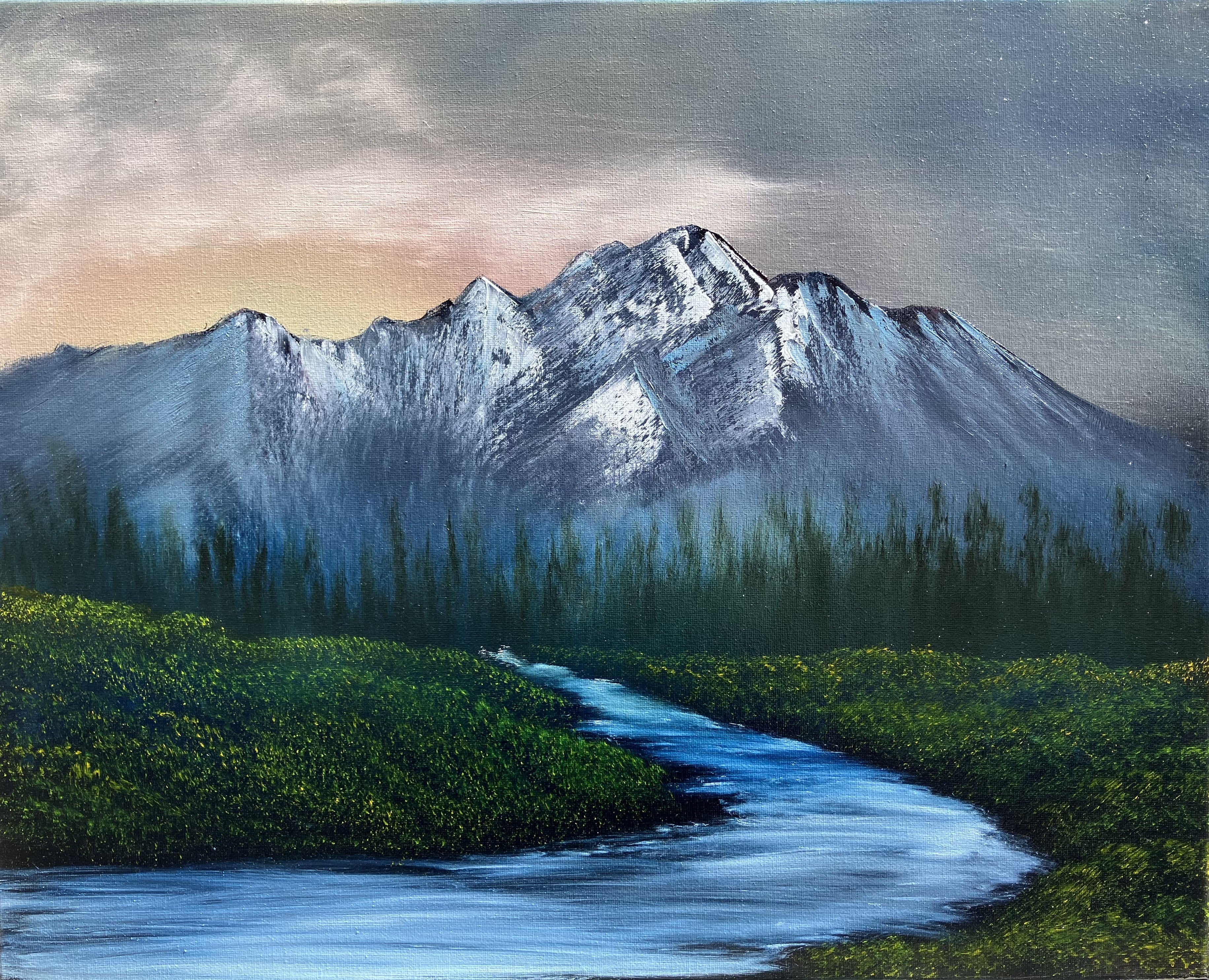 River of Silence 16x20 Original Oil on Canvas
